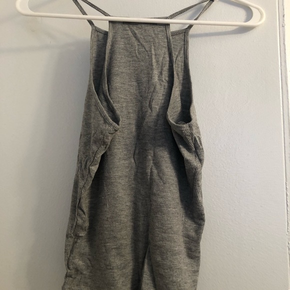Gray High Neck Tank - Picture 2 of 3